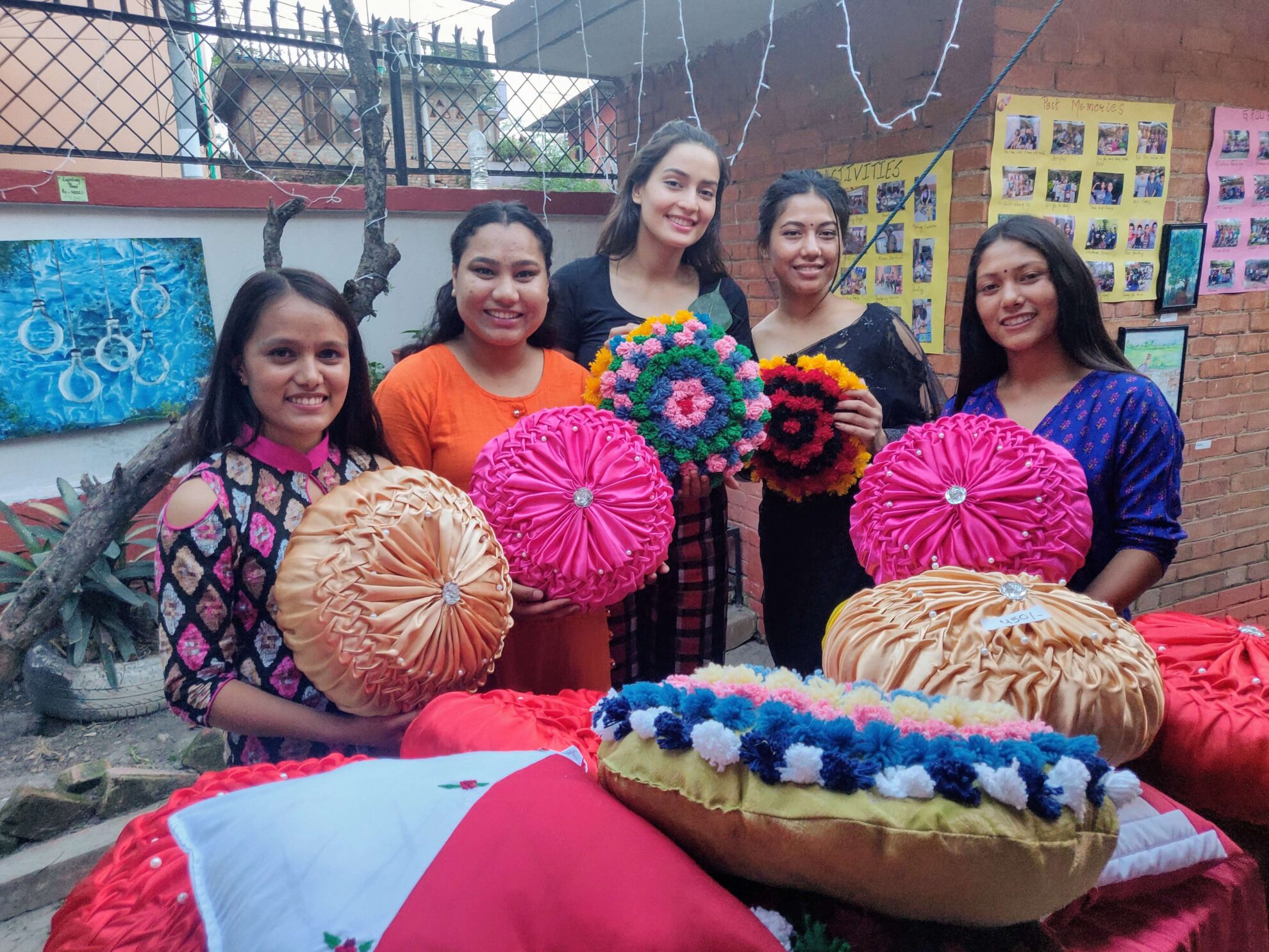 Students at Khushi Ghar Host an Open House Fundraiser!